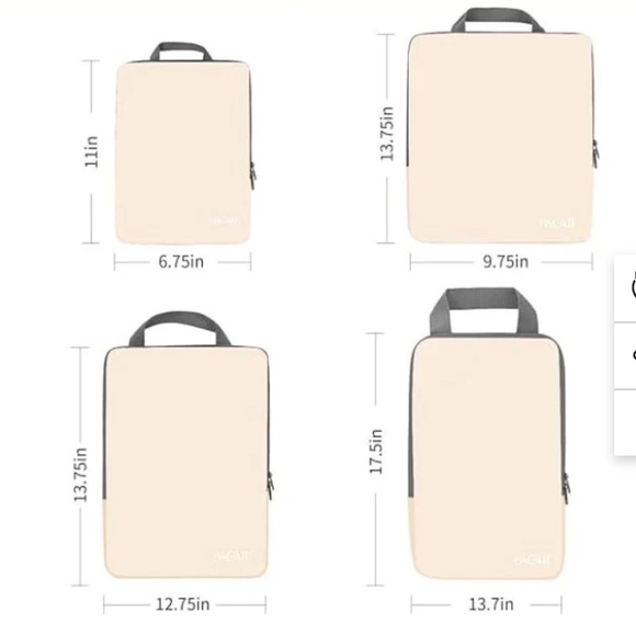 BAGAIL Leopard Print Travel Bag Set - Picture 4 of 5